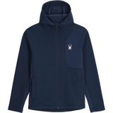Spyder - Bandit Hooded Jacket - Fleecejack - Marine Blauw