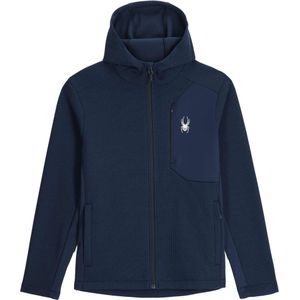 Spyder - Bandit Hooded Jacket - Fleecejack - Marine Blauw
