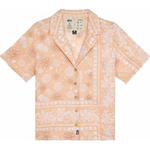 Picture Organic Clothing - Merken - Kintha Shirt Paisley voor Dames van Katoen - Maat M - Roze