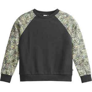 Picture Organic Clothing - Dames sweatshirts en fleeces - Blayr Crew Baroque Print voor Dames van Katoen - Maat M - Grijs