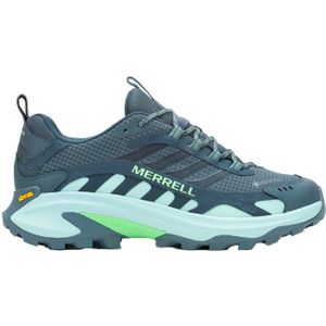 Merrell - Heren wandelschoenen - Moab Speed 2 Gtx Slate voor Heren - Maat 42 - Blauw