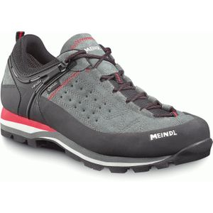 Meindl - Heren wandelschoenen - Literock GTX Granite/Rouge voor Heren - Maat 9,5 UK - Grijs