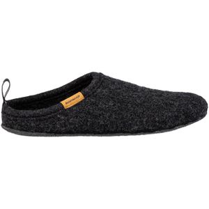 Hanwag - Pantoffels - Cabin Loafer Charcoal voor Unisex van Wol - Maat 40 - Grijs