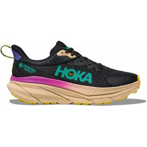 Hoka - Trailschoenen - Challenger ATR 7 GTX M Black/Oatmeal voor Heren - Maat 10,5 US - Zwart