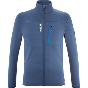 Millet - Fleeces - Trilogy Lightgrid Jkt M Dark Denim voor Heren - Maat XL - Marine blauw