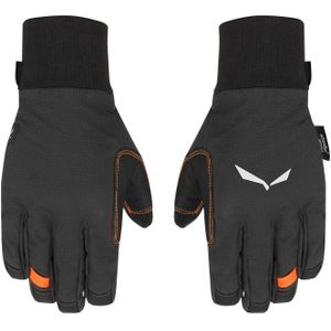 Salewa - Wandel- en bergsportkleding - Ortles Dst/Am M Gloves Black Out voor Heren van Softshell - Maat S - Zwart