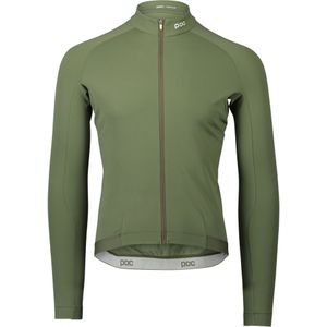 POC - Mountainbike kleding - M'S Ambient Thermal Jersey Epidote Green voor Heren - Maat S - Kaki