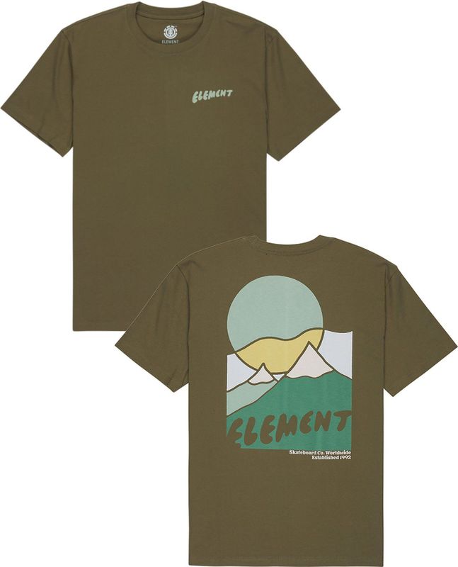 Element - T-shirt - Kalamata - Korte Mouwen - 100% Katoen