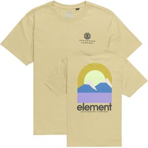 Element - T-shirts - Halo SS Bog voor Heren van Katoen - Maat M - Geel