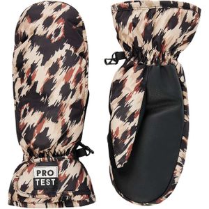 Protest - Dames skihandschoenen - Prtbassy Mitten Bamboo Beige voor Dames - Maat S