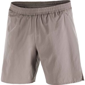 Salomon - Shakeout Core 2In1 Short 7 inch - Beige - Heren