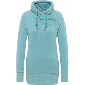Ragwear - Dames sweatshirts en fleeces - Neska Stone Blue voor Dames van Katoen - Maat S - Blauw