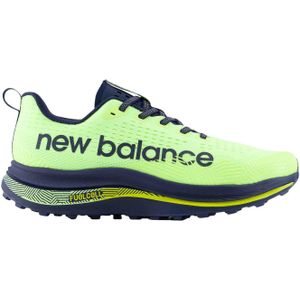 New Balance - Trailschoenen - Fresh Foam X Supercomp Trail M Bleached Lime Glo voor Heren - Maat 45 - Geel