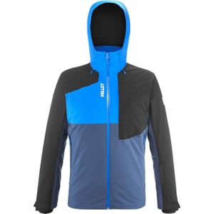 Millet - Ski jassen - Atna Peak Jkt M Dark Denim/Noir voor Heren - Maat S - Marine blauw