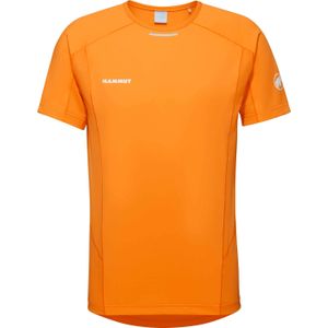 Mammut - Wandel- en bergsportkleding - Aenergy FL T-Shirt Men Tangerine Dark Tangerine voor Heren - Maat M - Oranje