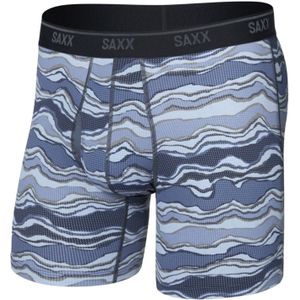 Saxx Underwear - Quest Quick-Dry Mesh - Boxershorts - Blauw