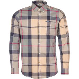 Barbour - Blouses - Glendale Tailored Tartan Shirt Dress Tartan voor Heren - Maat L - Beige