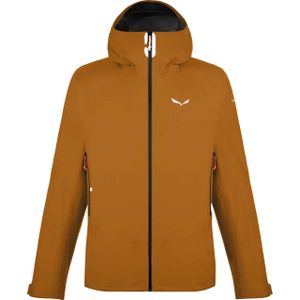 Salewa - Wandel- en bergsportkleding - Puez GTX Paclite Jacket M Golden Brown voor Heren - Maat M - Bruin