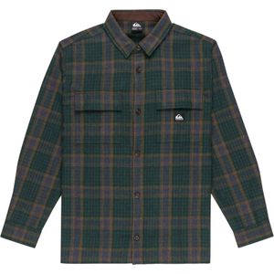 Quiksilver - Yankee LS Shirt - Overhemd - Groen - Trekking Green Yankee Plaid