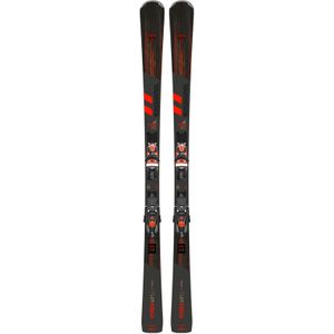 Rossignol - Packs (ski's & bindingen) - Forza 60Â° V-Ti K + Spx12 Black/Hot Red 2024 voor Heren van Hout - Maat 156 cm - Zwart