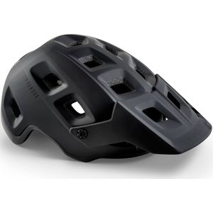 MET - MTB helmen - Terranova Mips Ce Noir Mat Brillant voor Heren - Maat 56-58 cm - Zwart