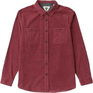 Vissla - Blouses - Rails Cord LS Shirt Fig voor Heren van Katoen - Maat M - Bordeauxrood