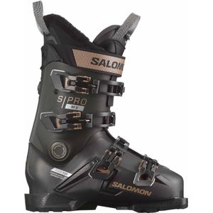 Salomon - Dames skischoenen - S/Pro Mv 100 W Gw Beluga Met/Pinkgold Met/Black voor Dames - Maat 22\/22,5 - Zwart