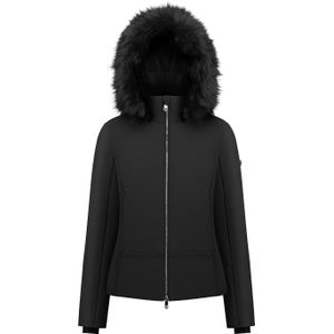 Poivre Blanc - Dames ski jassen - Luxe Stretch Ski Jacket Black voor Dames - Maat S - Zwart