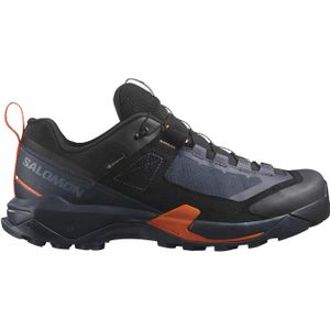 Salomon - Heren wandelschoenen - X Ultra Alpine GTX Blue Nights/Black/Red Orange voor Heren - Maat 10 UK - Zwart