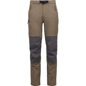 Black Diamond - M Alpine Hybrid Pants Walnut Anthracite voor Heren - Maat 28 US - Beige
