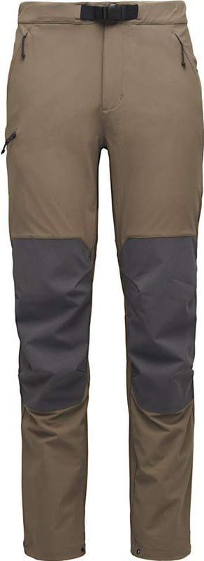 Black Diamond - M Alpine Hybrid Pants Walnut Anthracite voor Heren - Maat 28 US - Beige