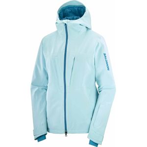 Salomon - Dames ski jassen - Highland Jacket W Limpet Shell voor Dames - Maat S - Blauw