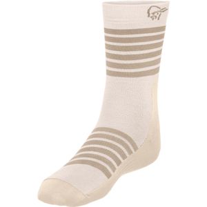 Norrona - Falketind Light Weight Merino Socks Oatmeal voor Heren - Maat 37-39 - Beige