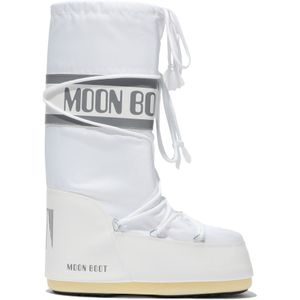 Moonboot - AprÃ¨s-skischoenen - Moon Boot Nylon Blanche/Argent voor Dames - Maat 42-44 - Wit