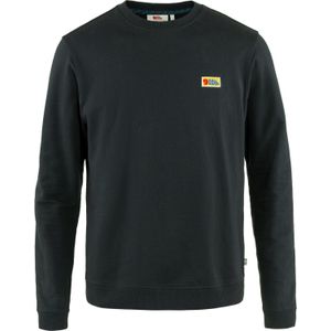 Fjall Raven - Sweatshirts en fleeces - Vardag Sweater M Black voor Heren van Katoen - Maat L - Zwart
