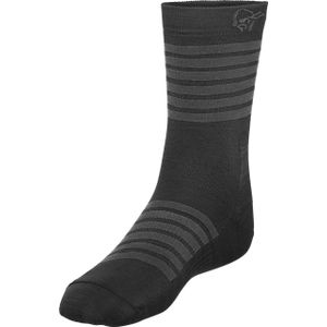 Norrona - Wandel- en bergsportkleding - Falketind Light Weight Merino Socks Caviar voor Heren van Wol - Maat 40-42 - Zwart