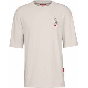 Van Deer - T-shirts - Essential T-Shirt Off White voor Heren - Maat M - Wit