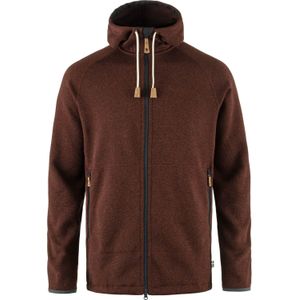 Fjall Raven - Sweatshirts en fleeces - Ã–vik Fleece Hoodie M Autumn Leaf voor Heren - Maat XL - Bruin