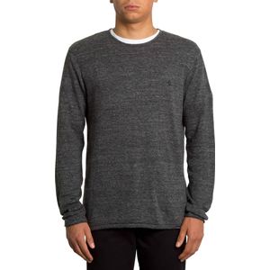 Volcom - Sweatshirts en fleeces - Uperstand Crew Heather Grey voor Heren - Maat L - Grijs