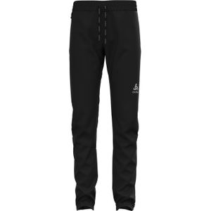 Odlo - Kinder skibroeken - Pants Regular Length Brensholmen Junior Black voor Unisex van Softshell - Kindermaat 140 cm - Zwart
