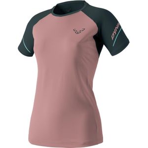 Dynafit - Trail / Running dameskleding - Alpine Pro W S/S Tee Mokarosa voor Dames - Maat L - Roze