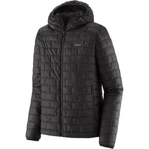 Patagonia - Wandel- en bergsportkleding - M's Nano Puff Hoody Black voor Heren - Maat XL - Zwart