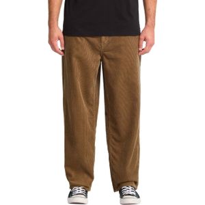 Volcom - Billow Tapered Cord Pant Ermine - Capri Broek - Beige