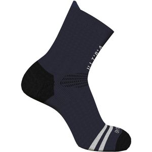 Salomon - Trail / Running kleding - Socks S/Lab Ultra Crew Night Sky/White voor Heren van Siliconen - Maat XL - Marine blauw