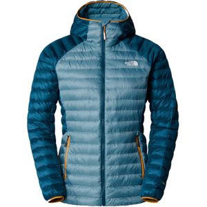 The North Face - Dames donsjassen - W Bettaforca LT Down Hoodie Algae Blue/Midnight Pet voor Dames - Maat M - Blauw