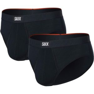 Saxx Underwear - Vibe Xtra Soft Comfort Slip Fly Black voor Heren - Maat M - Zwart