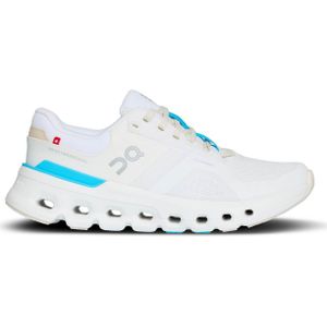 On - Hardloopschoenen - Cloudrunner 2 W White/Horizon voor Dames van Wol - Maat 39 - Wit