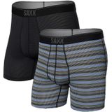 Saxx - Quest Quick Dry Mesh - Boxershorts - Grijs - 2-Pack