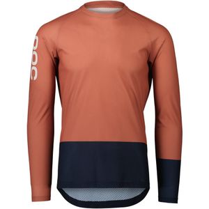 POC - Mountainbike kleding - MTB Pure M Jersey Himalayan Salt/Turmaline Navy voor Heren - Maat XL - Oranje