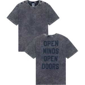 Element - T-shirts - Cargo SS Tee Eclipse Navy voor Heren - Maat L - Grijs